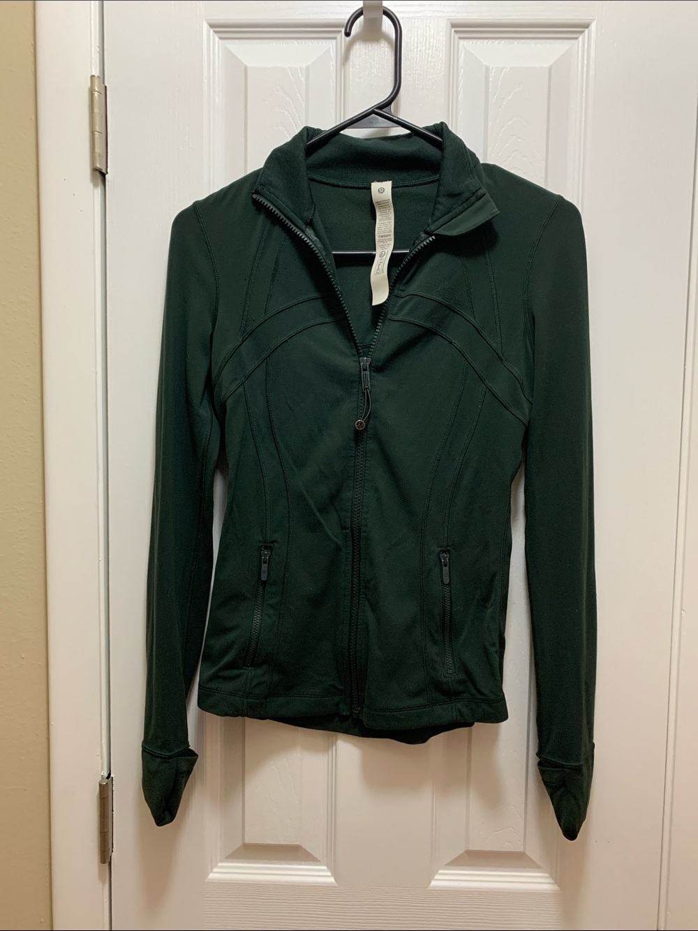 lululemon Dark Green Full-Zip Jacket
